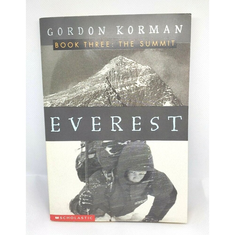 Everest by Gordon Korman (2002, Digest Paperback) Scholastic Book